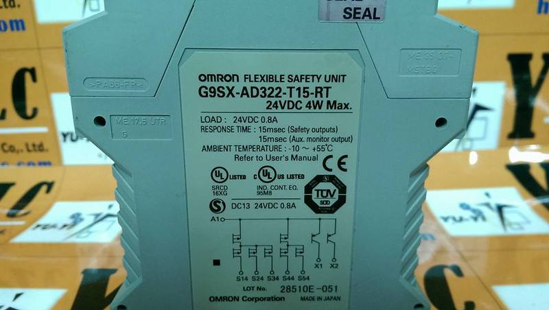 OMRON G9SX-AD322-T15-RT FLEXIBLE SAFETY UNIT - PLC DCS SERVO